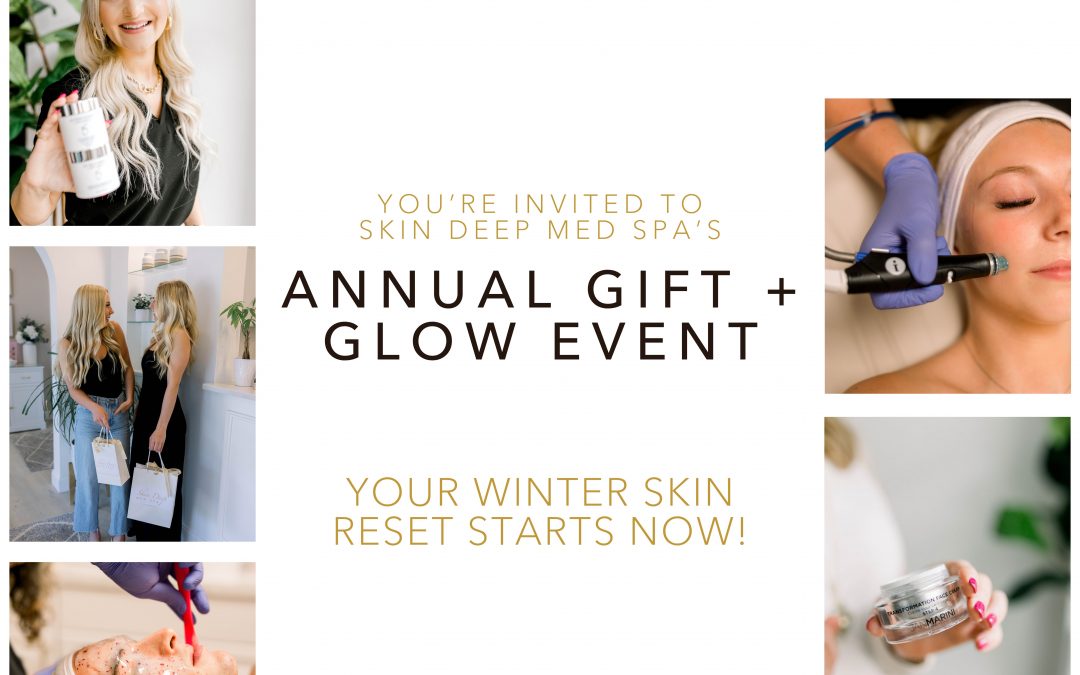 You’re Invited to our Annual Gift + Glow Event!
